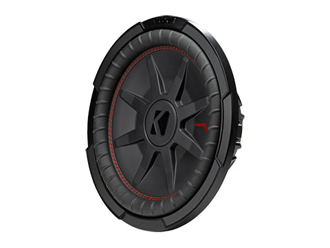 KICKER 48CWRT124 CompRT 12" Thin Sub 2 Ohm DVC 500W