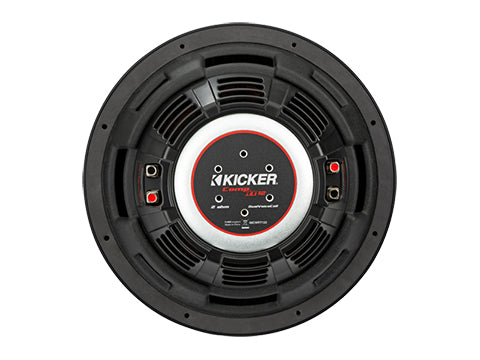 KICKER 48CWRT122 CompRT 12" Thin Sub 1 Ohm DVC 500W