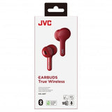 IN STOCK! JVC HA-A8TR In-Ear True Wireless Stereo Bluetooth® Earbuds with Microphone and Charging Case (Red)