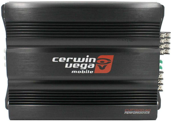 IN STOCK! Cerwin Vega CVP1600.4D CVP Series 4-Channel Class-D Amplifier (800W RMS)