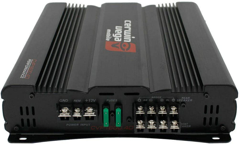 Cerwin Vega CVP1600.4D CVP Series 4-Channel Class-D Amplifier (800W RMS)