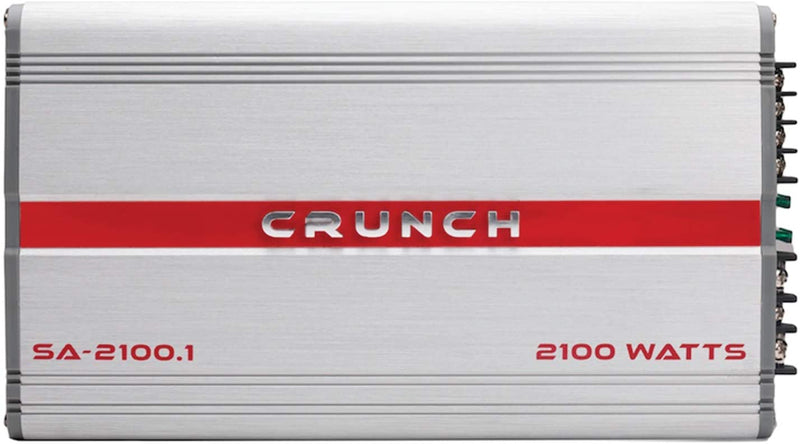 Crunch SA-2100.1 Smash Series 2,100-Watt Monoblock Class AB Amp
