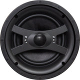 EARTHQUAKE ECS8.0 EDGELESS 8.0" IN-CEILING SPEAKERS 12DB XOVER +/- 3DB SWITCHES, ROUND GRILLES