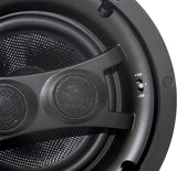 EARTHQUAKE ECS6DUAL  EDGELESS 6.5" IN-CEILING STEREO SPEAKERS DIPOLE/BIPOLE +/- 3DB SWITCHES