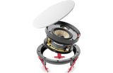 Focal F300ICW8 In-Wall/In-Ceiling Loudspeaker with 8" Flax Mid-Bass