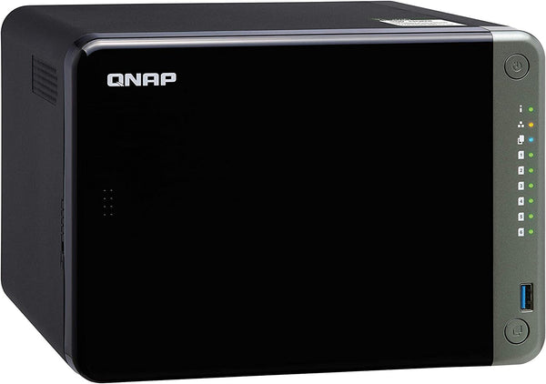 QNAP TS-653D-4G 6 Bay NAS for Professionals with Intel® Celeron® J4125 CPU and Two 2.5GbE Ports
