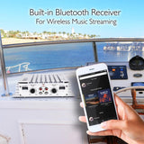Pyle PLMRA410BT Elite Series Waterproof 400-Watt Marine Class AB Amp with Bluetooth® (4 Channels)