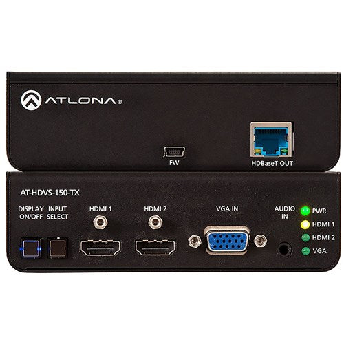 Atlona® AT-HDVS-150-TX Three-Input Switcher for HDMI and VGA over HDBaseT Transmitter