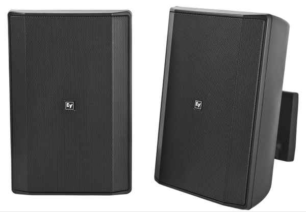 Electro-Voice EVID-S8.2B 8” Speaker Black Cabinet 8ω (Pair)