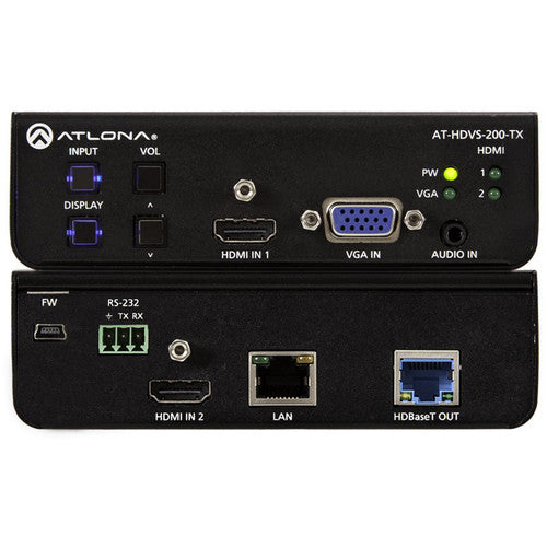 Atlona® AT-HDVS-200-TX Three-Input Switcher for HDMI and VGA over Ethernet Enabled HDBaseT Tx