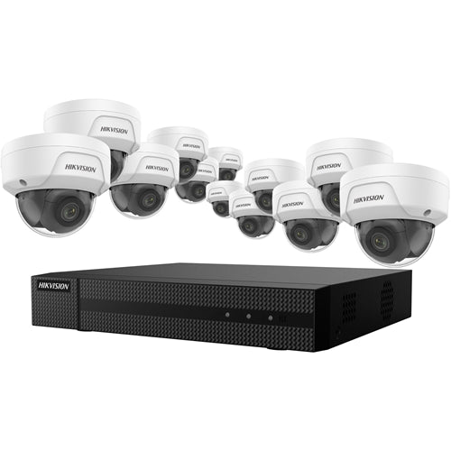 Hikvision EKI-K164D412 4K 16CH 4TB HDD + (12) 4MP outdoor dome cameras 2.8mm