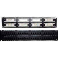 W Box Technology 0E-C6PP48 48 Ports CAT6 Patch Panel