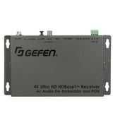 Gefen EXT-UHDA-HBTL-RX 4K HDBaseT Receiver with Audio De-Embedder and PoH