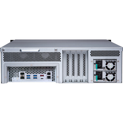 QNAP TS-1677XU-RP-2600-8G-US 16-Bay NAS/iSCSI IP-SAN w/ Redundant Power