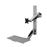 Tripp Lite WWSS1327RWTC Single-Display Sit-Stand Wall-Mount Workstation with Thi