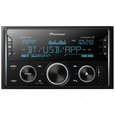 Pioneer MVH-S620BS Double-DIN Digital Media Receiver w/ Bluetooth & SiriusXM