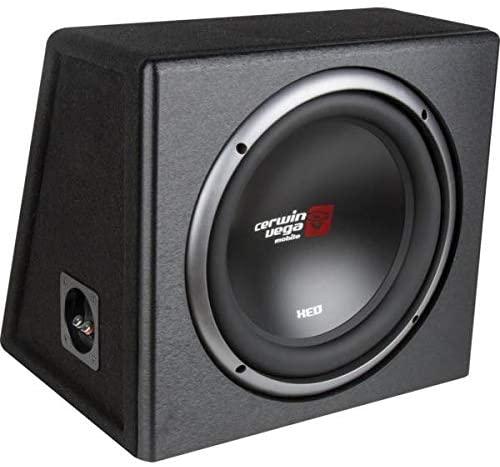 Cerwin-Vega XED Series XE10SV Single 10-Inch Subwoofer in Loaded Enclosure