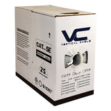 Vertical Cable 054-450WH Cat5e 350MHz 8 Conductor Cable (White / 1000ft)