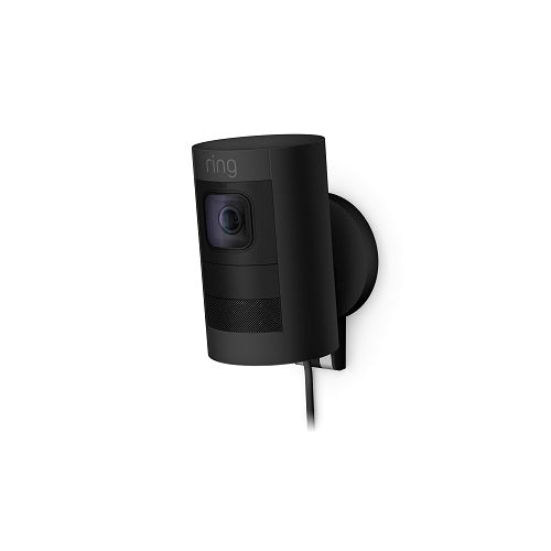 Ring B082QK48NL ELITE X Stick Up Indoor/Outdoor Wired Security Camera w/ POE - Black