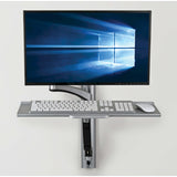 Tripp Lite WWSS1327RWTC Single-Display Sit-Stand Wall-Mount Workstation with Thi