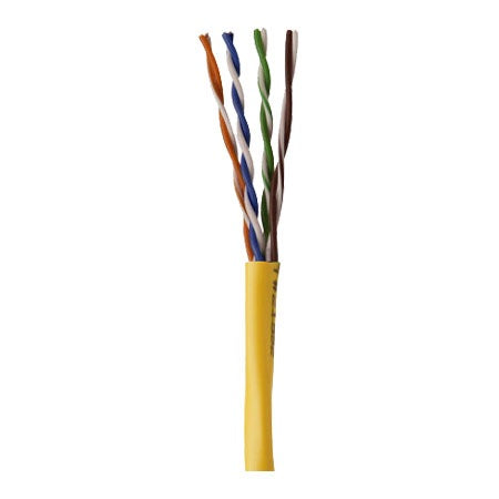 Vertical Cable 054-451YL Cat5e 350MHz 8 Conductor Cable (Yellow | 1000ft)