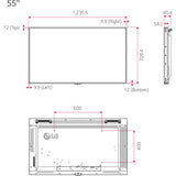 LG 55XS2E-B 55" High Brightness Digital Signage Display