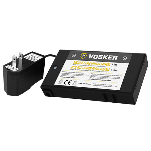 Vosker V-LIT-BC Rechargeable Lithium Battery Pack and AC Charger