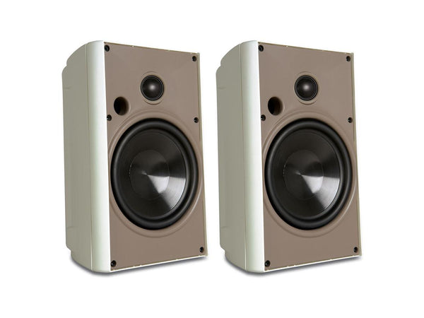 Proficient Audio AW400WHT 4" 2-way Compact Indoor/Outdoor Speaker - White