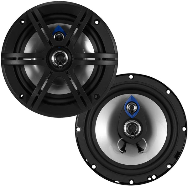 Planet Audio PL63 Pulse Series 3-Way Speakers (6.5", 300 Watts max)
