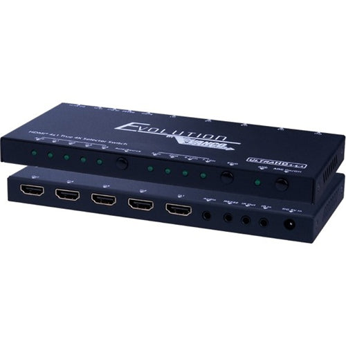 Vanco EVSW1042 Evolution 4K 4×1 HDMI® Switch with ARC and HDR