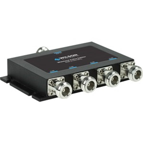 WilsonPro 859981 4-Way -6dB Cellular Signal Splitter with N-Female Connectors