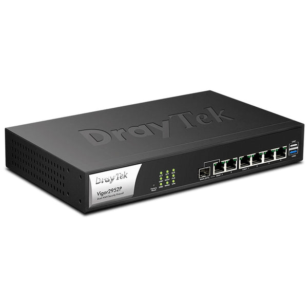 DrayTek Vigor2952p Dual-WAN Gigabit Firewall PoE+ Wired Router