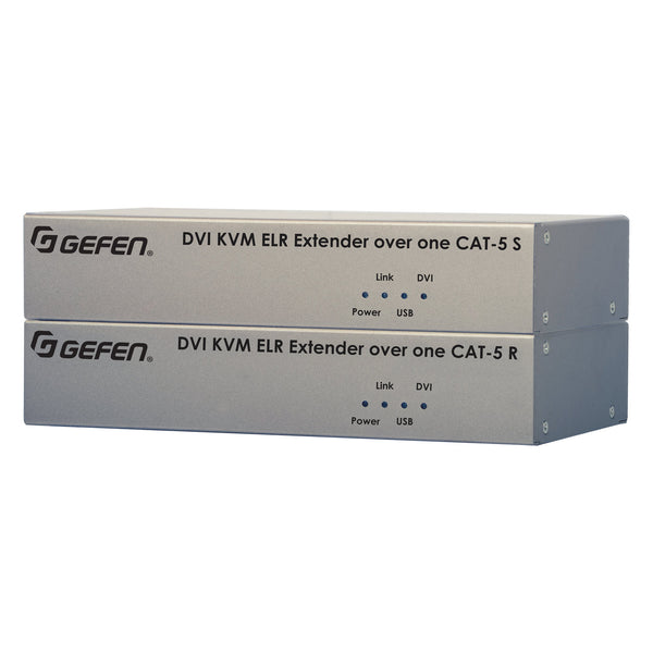 Gefen EXT-DVIKVM-ELR Extra Long Range Extender for DVI USB over 1 CAT-5