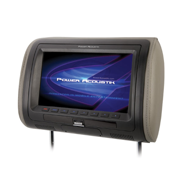 Power Acoustik H-71CC Universal Replacement Headrest w/ 7” LCD