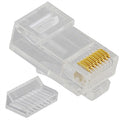 ICC ICMP8P8C5E CAT 5E 8P8C RJ-45 Plug with Stranded Wires 100PK
