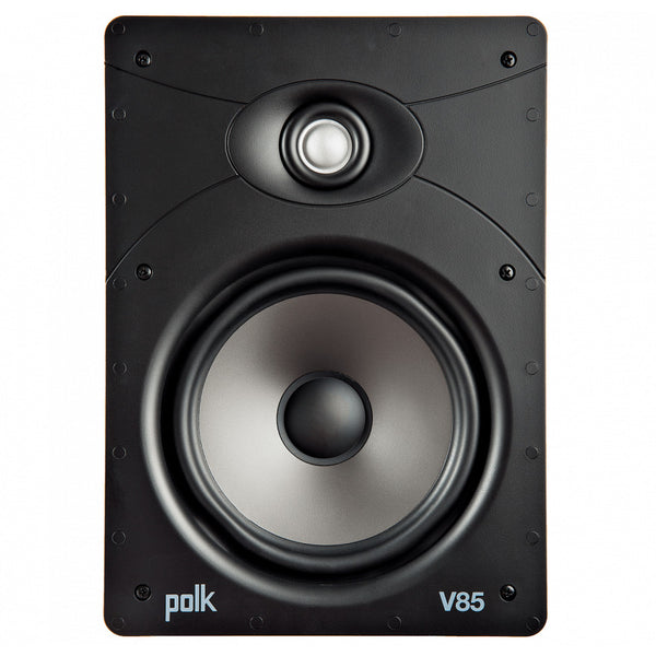 Polk Audio AW4085 V85 V Series 8” Vanishing High Performance Rectangular In-Wall Speaker