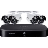 Lorex DK182-48CAE 8CH 4K DVR w/ 2TB HDD & 4 4K Outdoor Night Vision AHD Bullet