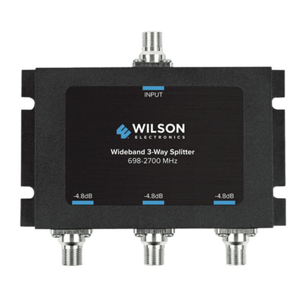 WilsonPro 850035 Wideband 3-Way Splitter with F-Female Connector