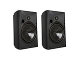 Proficient Audio AW400BLK 4" Indoor/Outdoor Speakers - Black (Pair)