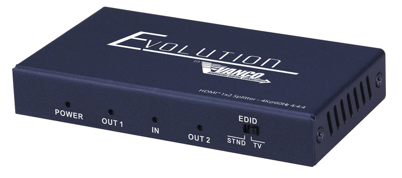 Vanco EVSP4K12 Evolution Premium 4K HDMI® 1×2 Splitter
