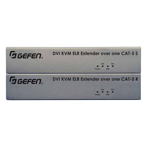 Gefen EXT-DVIKVM-ELR Extra Long Range Extender for DVI USB over 1 CAT-5