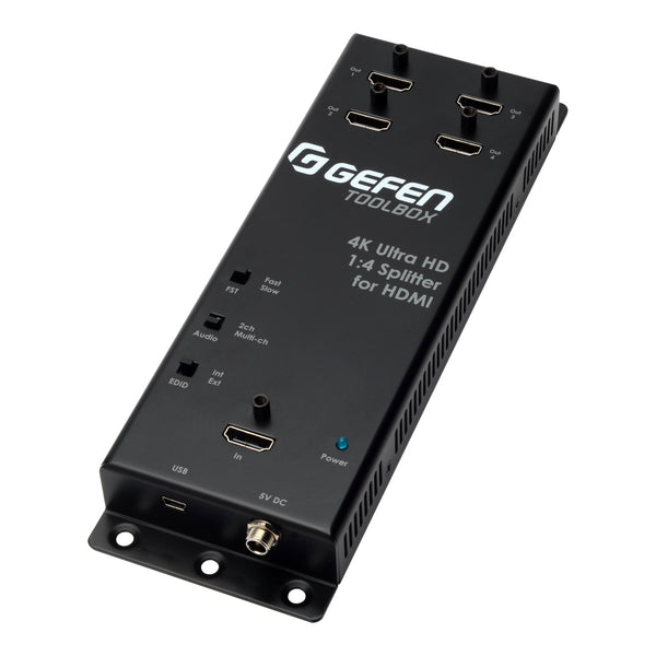 Gefen GTB-HD4K2K-144C-BLK 4K DCI & UHD 1:4 HDMI Splitter