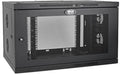 Tripp Lite SRW9UDPVRT 9U Wallmount Rack Enclosure Cabinet Wide Cable Management