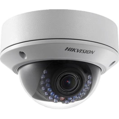 Hikvision 2MP Vandal-Resistant Outdoor Network Dome Camera w/ 2.8-12mm Varifocal