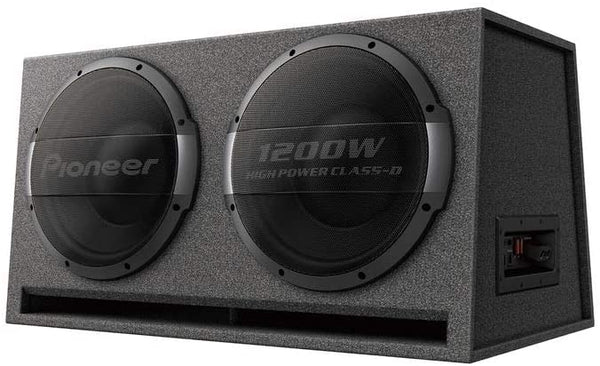 Pioneer TS-WX1220AH Dual 12" Ported Enclosure Active Subwoofer with Built-in Amp