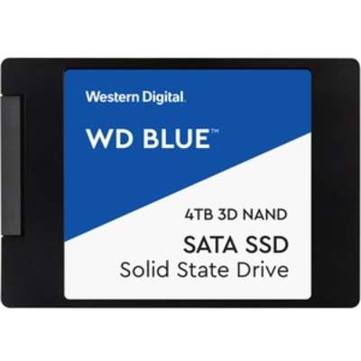 WD Blue 4TB WDS400T2B0A 3D NAND SATA III 2.5" Internal SSD