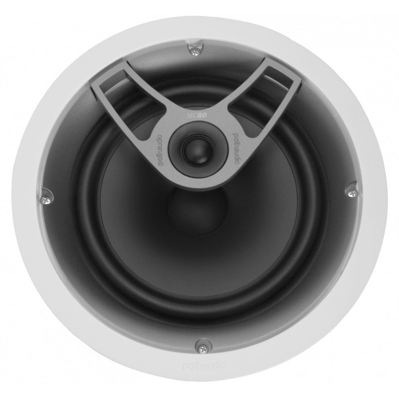 Polk Audio MC80 Basic In-Ceiling Loudspeaker with 8” Driver (Weatherproof | Each