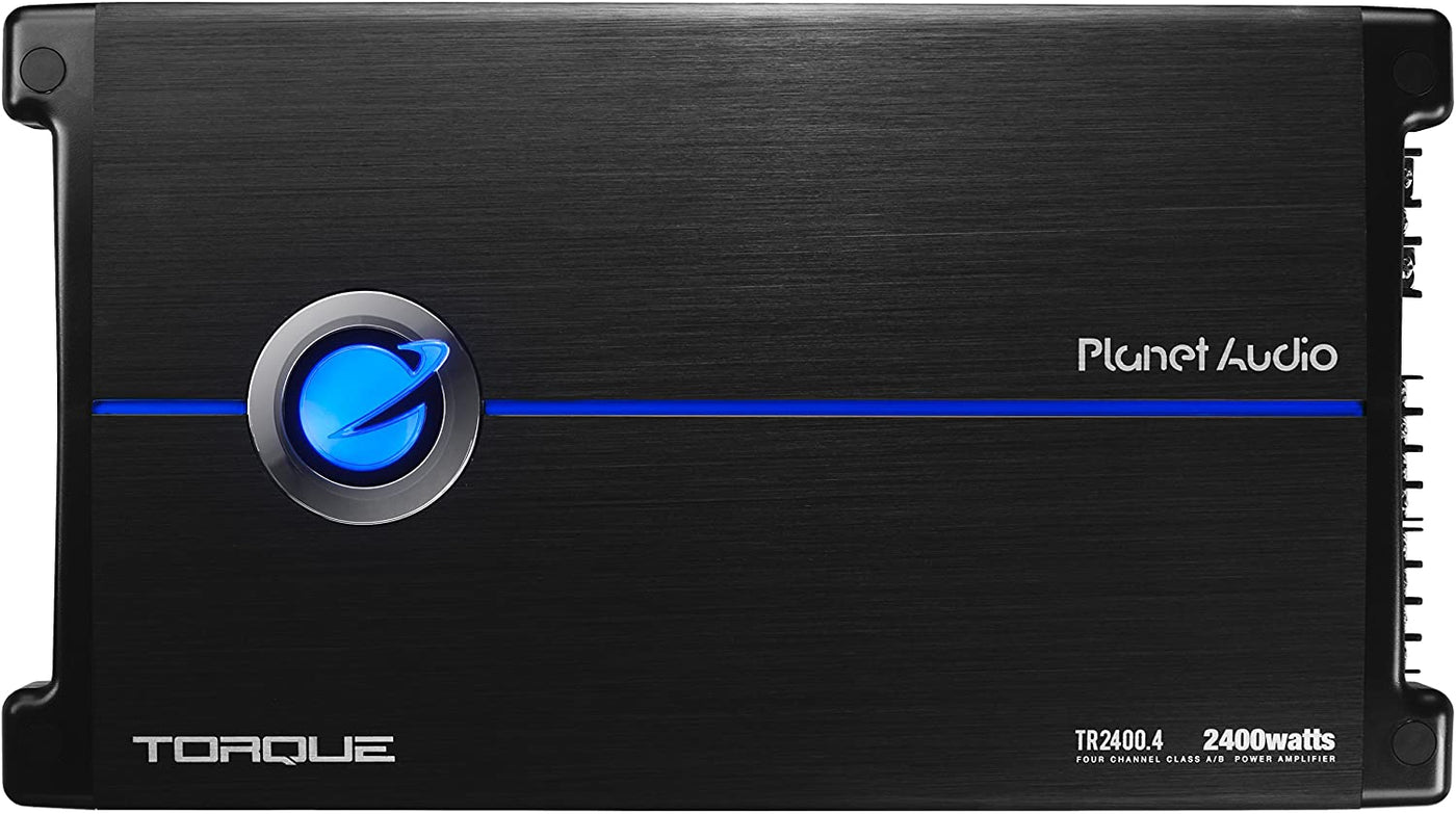 Planet Audio TR2400.4 Torque Series 4CH Full-Range Class AB Amp (2400 Watts)