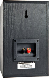 Polk Audio AM1565 T15 100 Watt Home Theater Bookshelf Speakers (Pair) | Dolby and DTS Surround | Wall-Mountable - Black