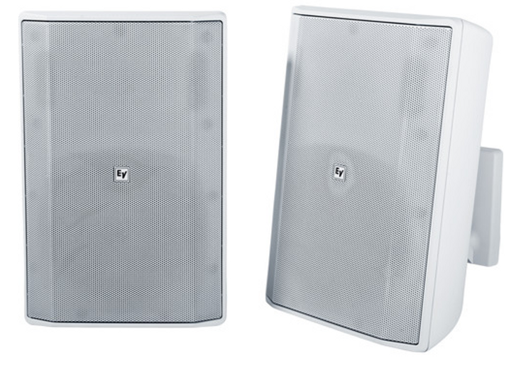 Electro-Voice EVID-S8.2W 8” Speaker White Cabinet 8ω (Pair)